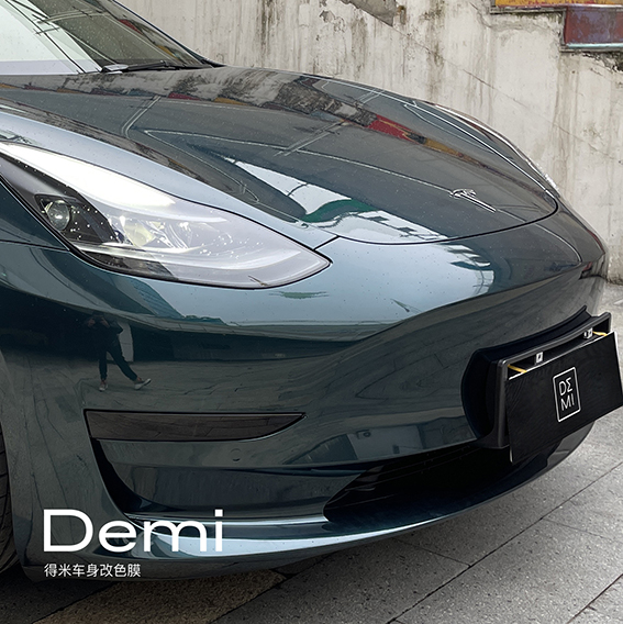 特斯拉-model3-英国绿