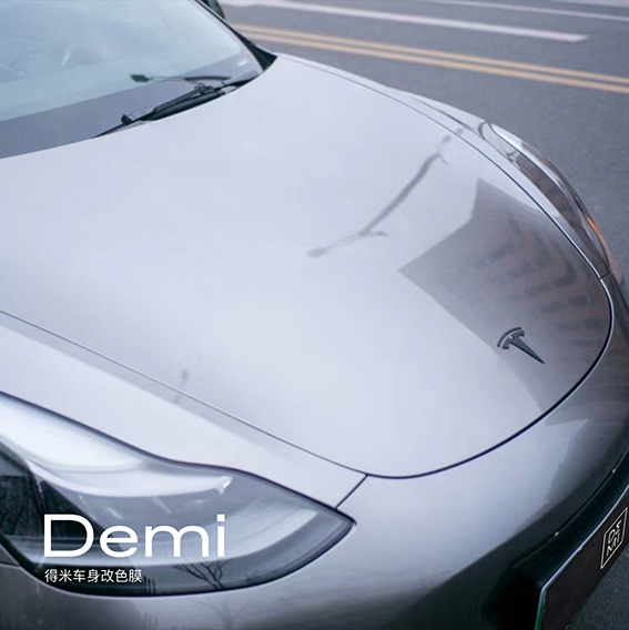 特斯拉-model 3-液态金属银