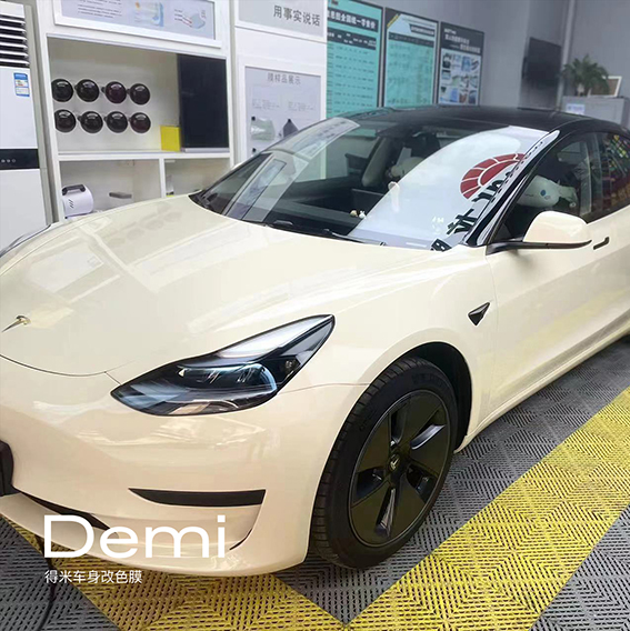特斯拉Model 3-亮卡其米兰