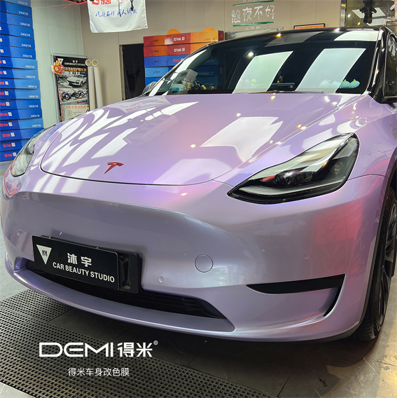 特斯拉Model3-钻石银幻紫