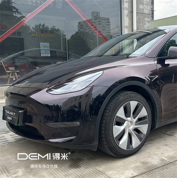 特斯拉ModelY-PET星光黑魅红