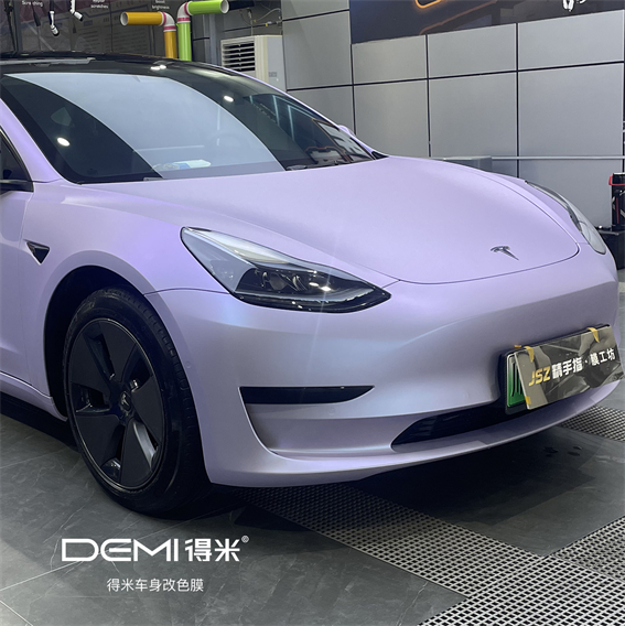 特斯拉Model3-PET渐变银幻紫
