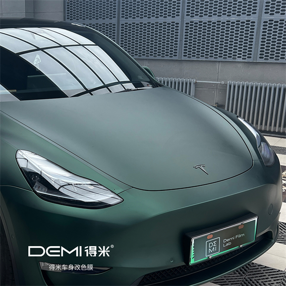 特斯拉ModelY-PET毒液绿